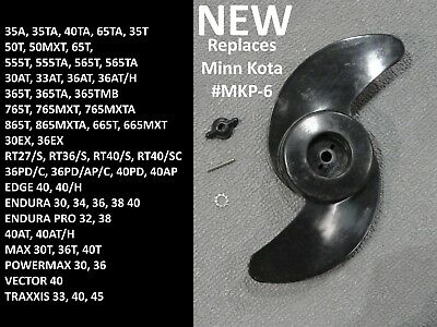 Nylon Prop For Minn Kota Mkp-6 Edge Endura Pro Classic Traxxis Max At