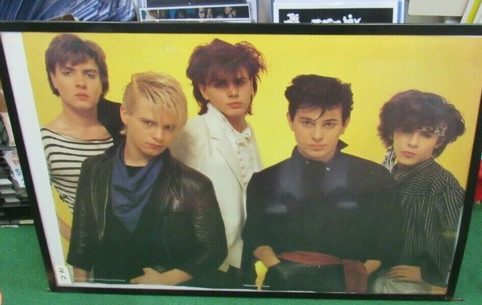 Duran Duran Poster New 1984 Rare Vintage Collectible Oop