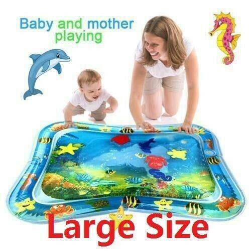 Inflatable Baby Water Mat Novelty Play For Kids Children Infants Tummy Time
